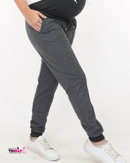 maternity sweatpants grey