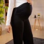 maternity black formal pants zoom in view
