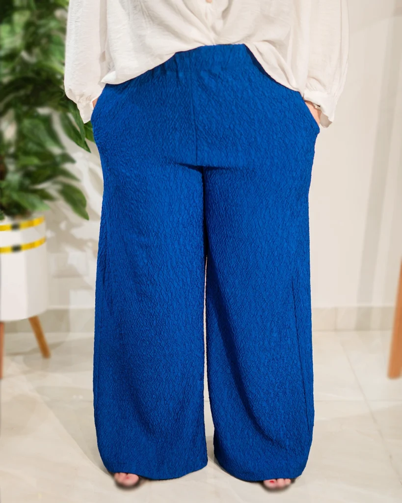 wide-leg plus-size-blue